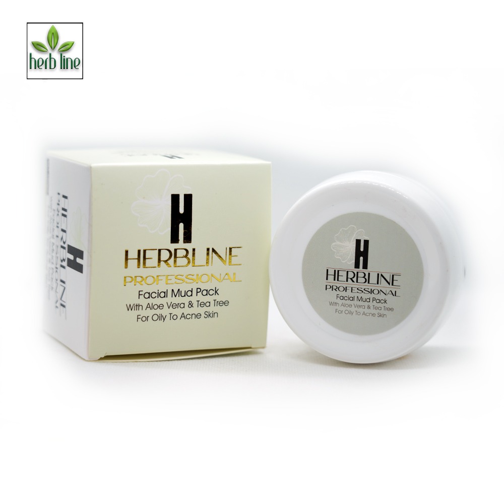 Facial Mud Pack -Herbline Professional - Oily to Acne Skin