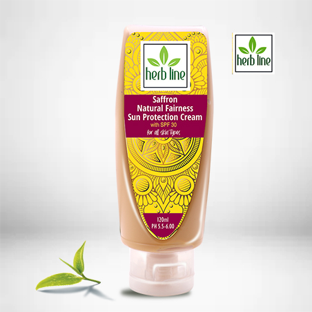 Saffron Natural Fairness Sun Protection Cream 120 ml  - S Sun Pro