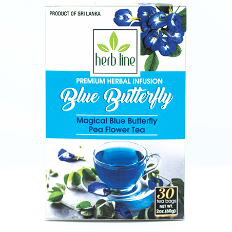 Blue Butterfly pea flower tea